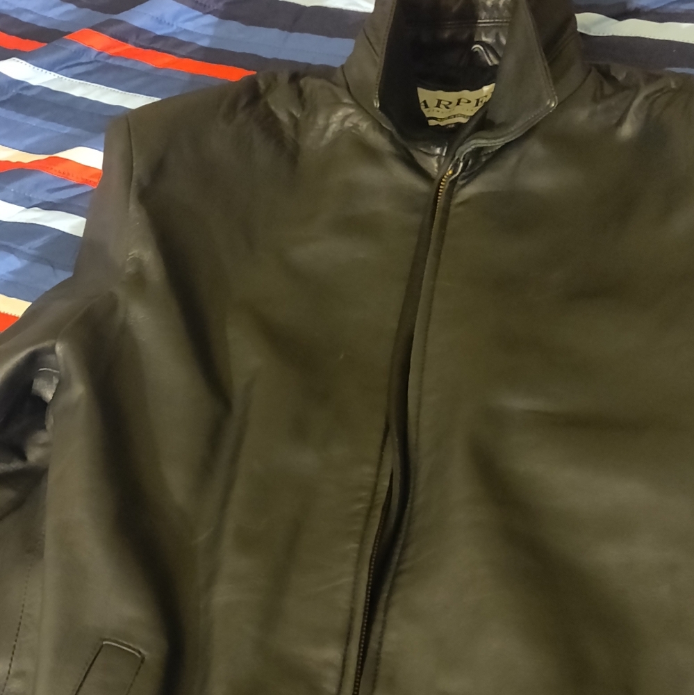 Arpel leather jacket